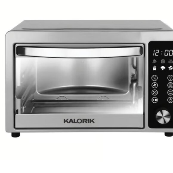 22qt. Programmable Air Fryer & Oven. Stainless steel, Kalorik - Picture 5 of 6